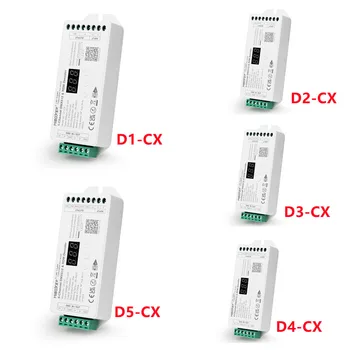 1/2/3/4/5 Канальный Декодер постоянного напряжения DMX512 RDM с множественной защитой для Одноцветной/RGB/RGBW/RGB + CCT светодиодной ленты DC12-24V