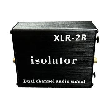 1 шт XLR-2R 6,5 XLR Аудио шумоизолятор для устранения общего тока заземления, шумоизолятор от помех, аудиоизолятор