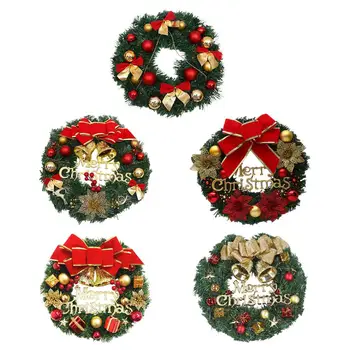 12-дюймовый искусственный камень со смешанными украшениями, цветочные подарки для рождественской вечеринки