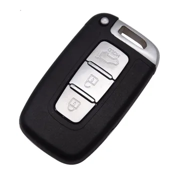 2/3 Кнопки Smart Remote Car Key Shell Case Cover Аксессуары Для Hyundai IX35 Sonata 8 Avante Veloster с Неразрезанным Лезвием 5 шт./лот