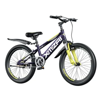 20-дюймовый детский велосипед С двойным тормозом, подходящий для детей 6-12 лет, Амортизирующий Горный велосипед, рекомендуемый 125-155 см