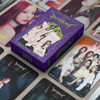 55 шт./компл. Kpop Новый Альбом NMIXX ENTWURF AD MARE Фотокарточки Альбом Lomo Cards NMIXX Фотокарточки LILY HAEWON Kpop Girls Fans Подарок