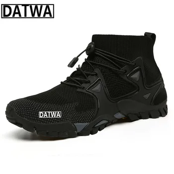Datwa Мужская универсальная обувь для рыбалки Four Seasons, уличная походная обувь, противоскользящая и износостойкая обувь для рыбалки, спортивная обувь