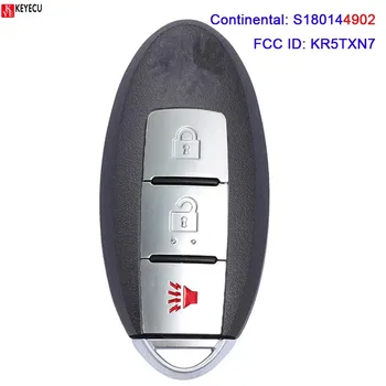 KEYECU Smart Remtoe Ключ 3 Кнопки FSK 433 МГц 4A Чип для Nissan Pathfinder Murano Titan 2019-2020 KR5TXN7 Continental: S180144902