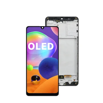 OLED A31 ЖК-Дисплей Для Samsung Galaxy A31 A315 SM-A315F/DS Замена Дигитайзера с Сенсорным экраном Бесплатная Доставка С Рамкой