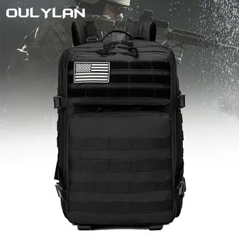 Oulylan Большой емкости 45 л Многофункциональный тактический рюкзак 3P Attack Bag Для занятий спортом на открытом воздухе, альпинизмом, велоспортом