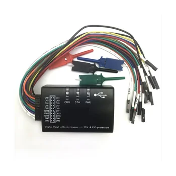 USB Logic 100 МГц 16-канальный логический анализатор для ARM FPGA H2-002