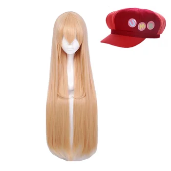 Аниме Химуто Умару Чан Косплей Парики Doma Umaru Косплей Шляпа Термостойкий синтетический парик для женщин на Хэллоуин