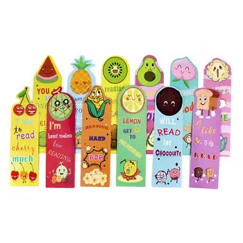 Ароматизированные закладки для детей с фруктовой тематикой, ароматизированные закладки, способствующие чтению с длительными ароматами для развлечения детей-школьников