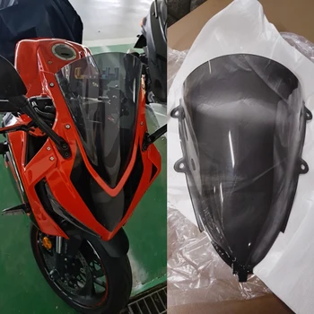 Ветровое Стекло Мотоцикла Для Honda CBR650R 2019 2020 2021 2022 2023 CBR 650 R Дефлекторы Ветрового Стекла Double Bubble Smoke