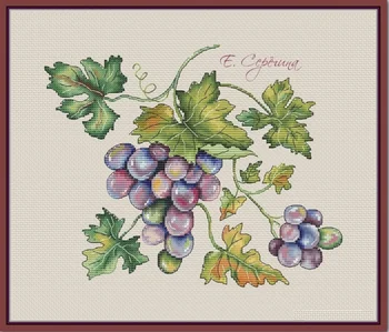 Гроздь винограда 34-30 Набор для вышивания крестиком 