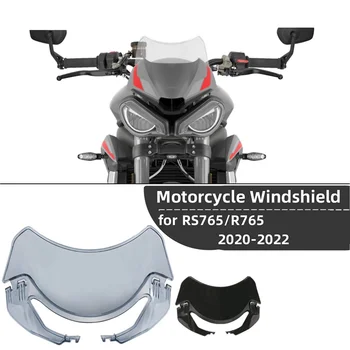 Дефлектор ветрового стекла мотоцикла для Triumph Street Triple 765 RS765R 2020-2022 (черный)
