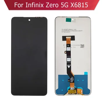 Для Infinix Zero 5G X6815 X6815B Замена дисплея Сенсорной панелью Дигитайзер ЖК-Экран Запчасти Для Ремонта