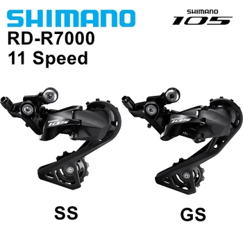 Задний переключатель Shimano 105 RD-R7000 SS GS Short Medium Cage 11-Ступенчатая Замена Шоссейного велосипеда SHADOW RD R7000 11s 11v