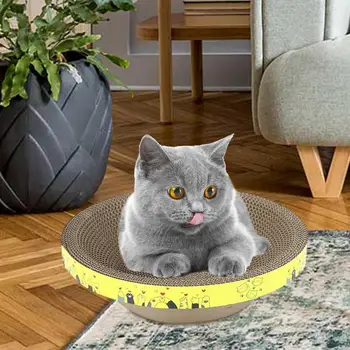 Игрушка-когтеточка для кошек, рамка для лазания, круглые рифленые кошки, интерактивные игрушки в форме чаши, шлифовальные когти, аксессуары для кошек.
