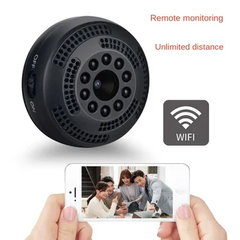Мини-камера Wifi, скрытая камера видеонаблюдения, IP-мини-камера, магнитная видеокамера, ночная версия 1080P, дистанционное управление, мобильный