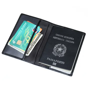 Модный мужской кошелек, Кожаный чехол для водительских прав, Кожаная сумка для паспорта, Многофункциональная сумка для документов, проездной документ, паспорт
