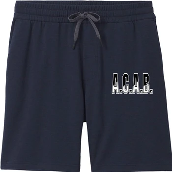 Мужские шорты acab Дизайнерские шорты плюс летние винтажные подарочные весенние мужские шорты Kawaii из чистого хлопка