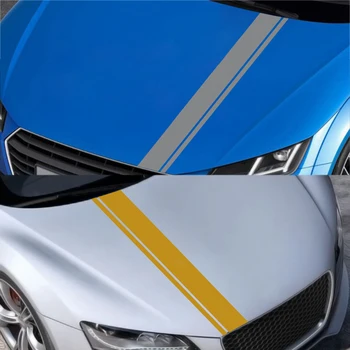 Наклейка на капот автомобиля, Графическая наклейка для Фольксваген Тесла Шкода Вольво Сузуки BMW Seat Subaru Автомобильные аксессуары
