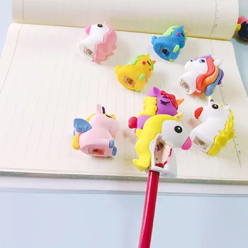Новая милая точилка для карандашей, детская мягкая точилка для карандашей, школьные принадлежности Kawaii, Японские канцелярские принадлежности Kawaii