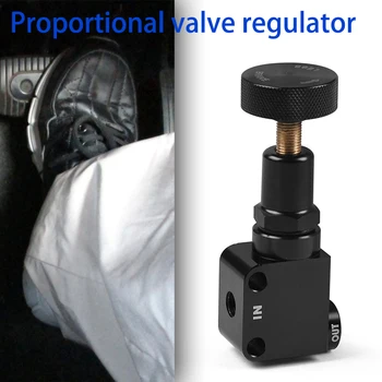 Пропорциональный клапан тормоза Регулируемый регулятор смещения упорного тормоза Гоночный рычажный тип для автомобильного пропорционального клапана упорного тормоза 1/8-27