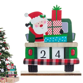 Рождественский Адвент-календарь своими руками на 24 дня Автомобильные Зимние Праздничные украшения для домашнего стола Домашней кухни