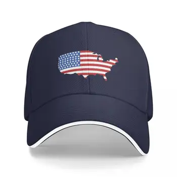 Соединенные Штаты (USA), бейсболка, роскошная кепка, пушистая шляпа, женская мужская