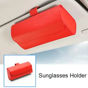 Солнцезащитный козырек и держатель для очков Легко организуйте автомобиль с помощью универсальных держателей для солнцезащитных очков со скрытыми магнитными застежками