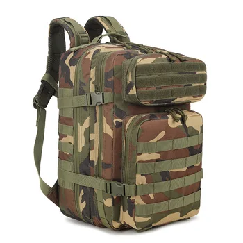 Спортивная уличная армейская сумка для фанатов, камуфляжный рюкзак, 40л, тактический рюкзак большой емкости 3Р, походное снаряжение, многофункциональные аксессуары для пеших прогулок