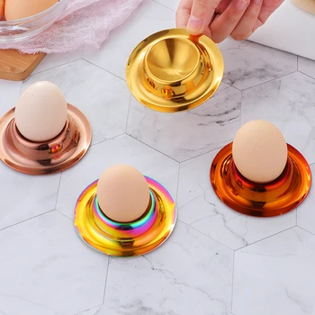Чашка Для яиц Лоток для яиц Держатель для вареных яиц из нержавеющей Стали Инструменты для мытья яиц в посудомоечной машине Кухонные Принадлежности