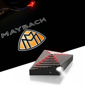 для Mercedes Maybach S400 S500 S600 Автомобильные Наклейки C-класса E-класса S-класса Свет Приветствия Двери Автомобиля Индикатор Зарядки Литиевого Аккумулятора