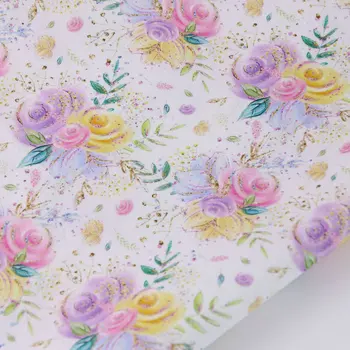 цветочный цифровой чистый хлопок tana lawn liberty London fabric хлопчатобумажная ткань с принтом на заказ для одежды